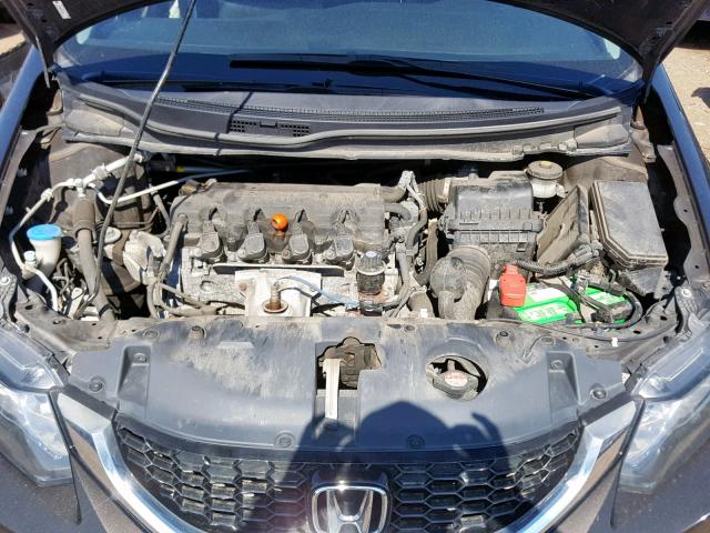 2HGFB2F94DH509596 - 2013 HONDA CIVIC EXL გრაფიტი ფოტო 7