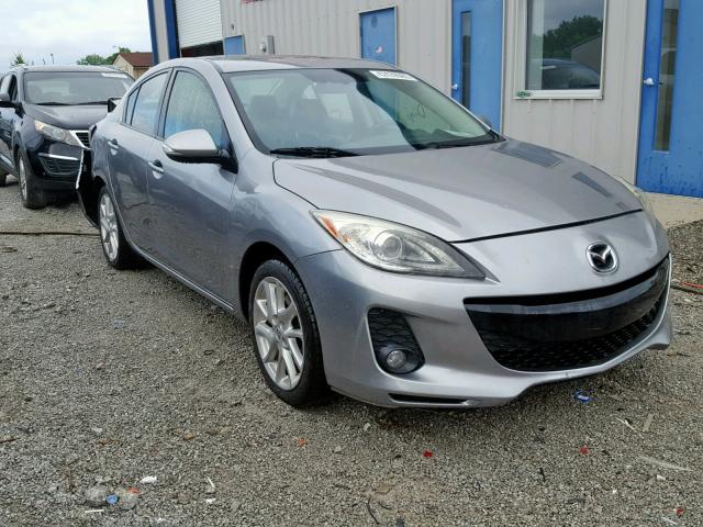 JM1BL1W54C1534772 - 2012 MAZDA 3 S GRAY photo 1