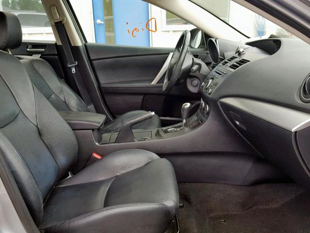 JM1BL1W54C1534772 - 2012 MAZDA 3 S GRAY photo 5