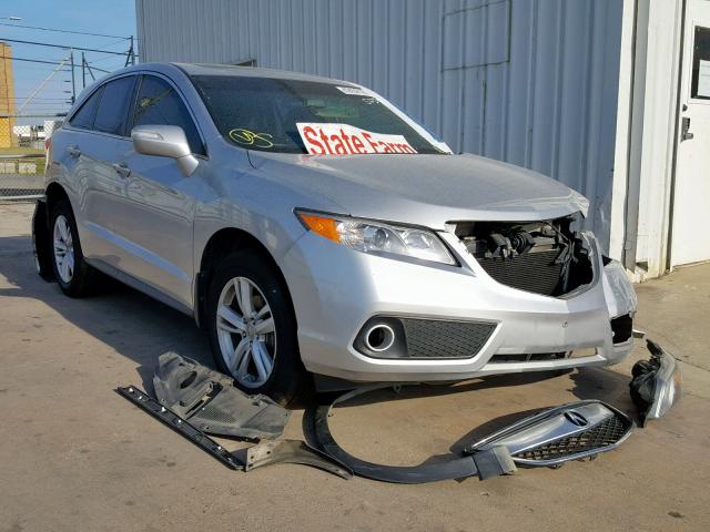 5J8TB3H54FL003968 - 2015 ACURA RDX TECHNO SILVER photo 1