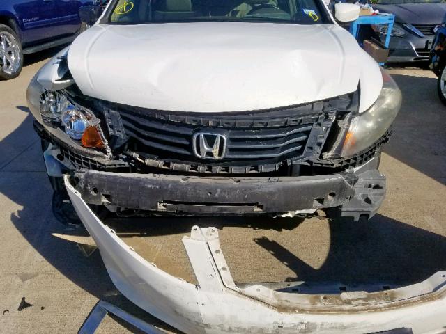 JHMCP26898C071952 - 2008 HONDA ACCORD EXL WHITE photo 9