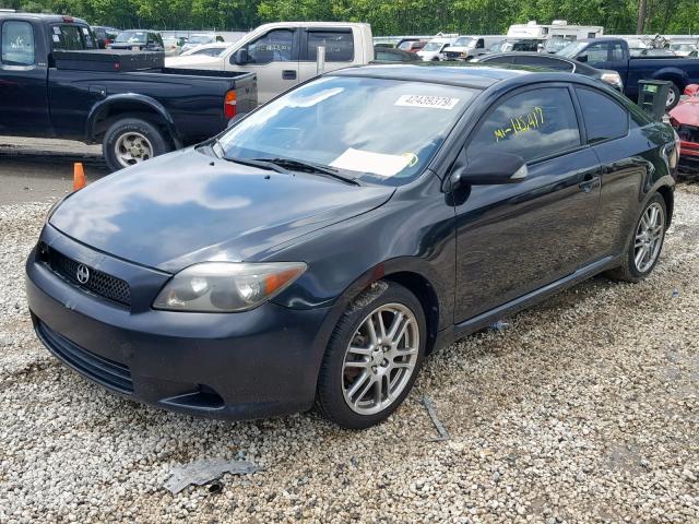 JTKDE167580240467 - 2008 SCION TC BLACK photo 2