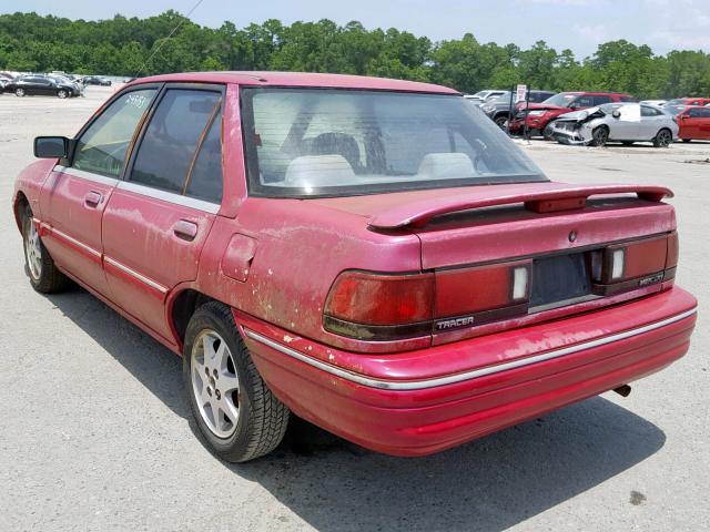 3MASM10J8SR610551 - 1995 MERCURY TRACER BAS PINK photo 3