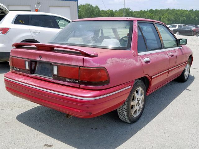 3MASM10J8SR610551 - 1995 MERCURY TRACER BAS PINK photo 4