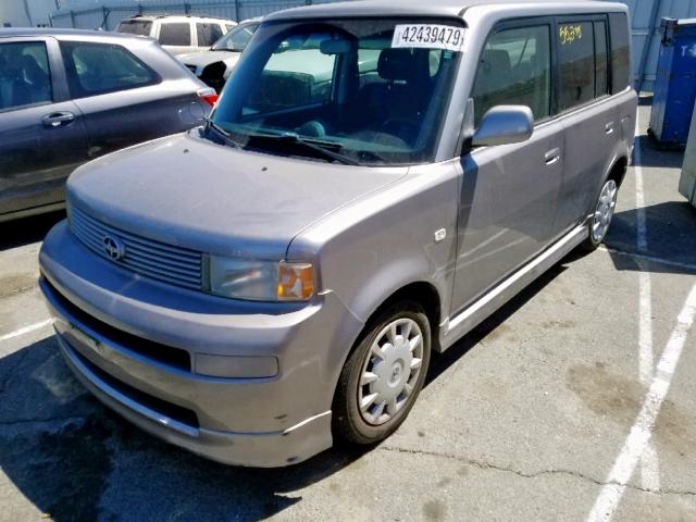 JTLKT324964073889 - 2006 TOYOTA SCION XB 银色 照片 2