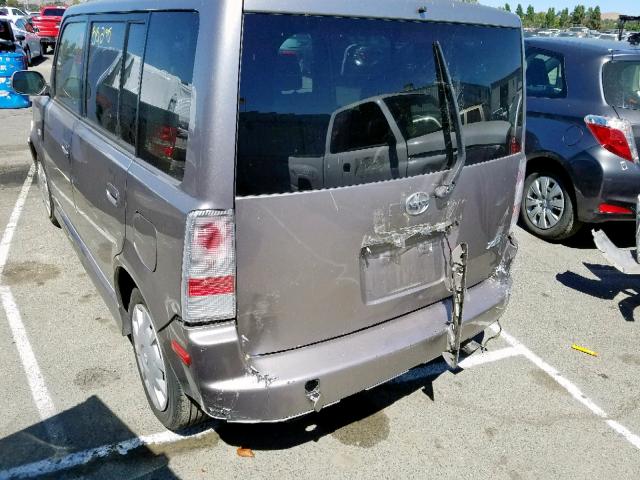 JTLKT324964073889 - 2006 TOYOTA SCION XB 银色 照片 3