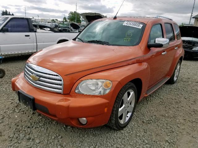 3GNDA33P27S627172 - 2007 CHEVROLET HHR LT ORANGE photo 2