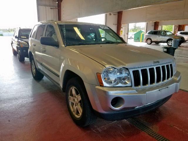 1J8GR48K07C665905 - 2007 JEEP GRAND CHER SILVER photo 1