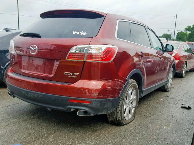 JM3TB3CV2C0338415 - 2012 MAZDA CX-9 RED photo 4