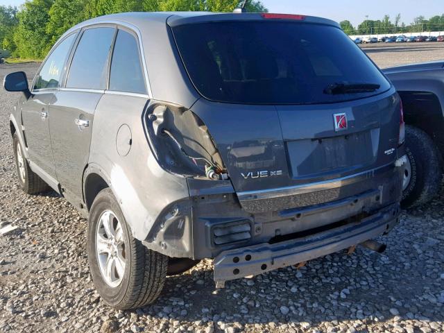 3GSCL33P58S715914 - 2008 SATURN VUE XE GRAY photo 9