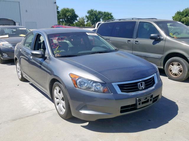 1HGCP26809A086355 - 2009 HONDA ACCORD EXL GRAY photo 1