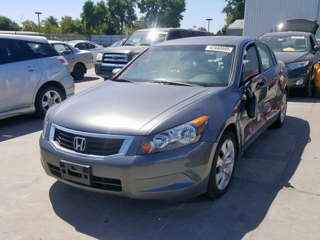 1HGCP26809A086355 - 2009 HONDA ACCORD EXL GRAY photo 2