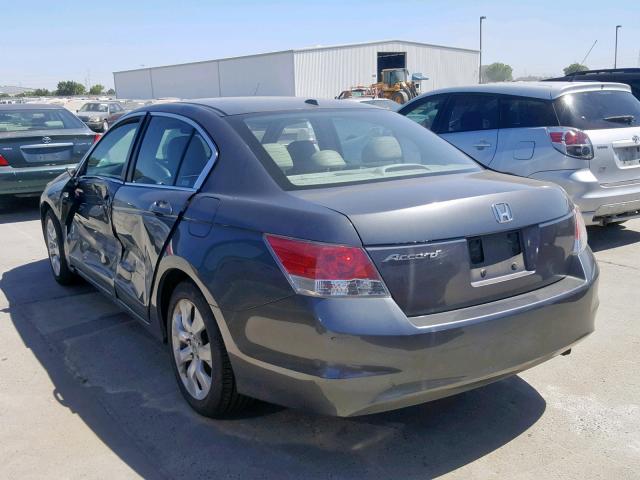 1HGCP26809A086355 - 2009 HONDA ACCORD EXL GRAY photo 3