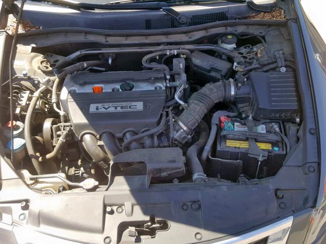 1HGCP26809A086355 - 2009 HONDA ACCORD EXL GRAY photo 7