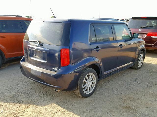 JTLKE50E881024589 - 2008 TOYOTA SCION XB 蓝色 照片 4
