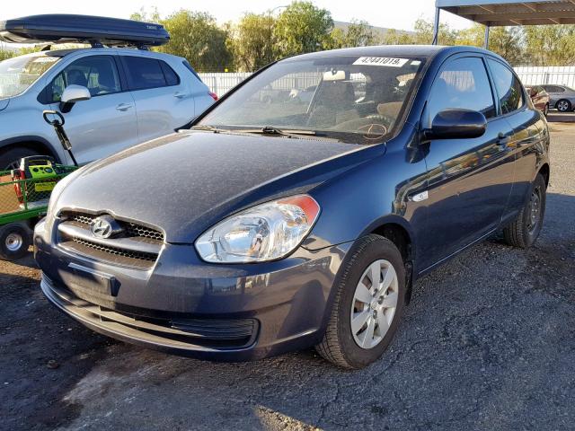 KMHCM3AC4BU200561 - 2011 HYUNDAI ACCENT GL GRAY photo 2