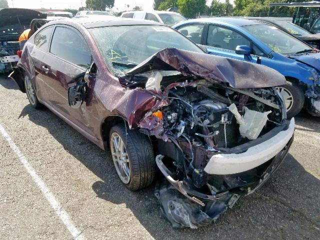 JTKDE177X70211348 - 2007 TOYOTA SCION TC ბურგუნდია ფოტო 1