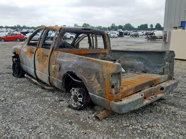 3D7KU28C84G240962 - 2004 DODGE RAM 2500 S შავი ფოტო 3