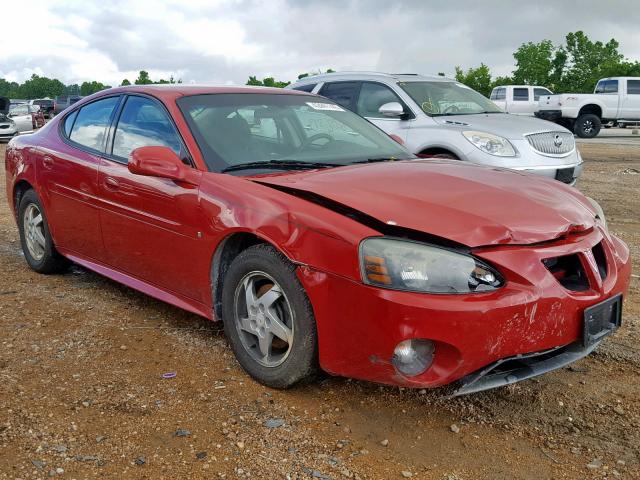 2G2WP552771188273 - 2007 PONTIAC GRAND PRIX RED photo 1