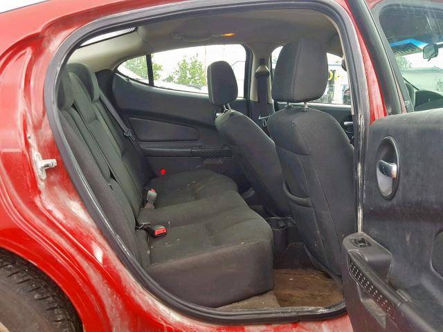 2G2WP552771188273 - 2007 PONTIAC GRAND PRIX RED photo 6