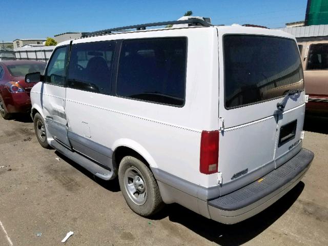 1GNDM19W41B118388 - 2001 CHEVROLET ASTRO WHITE photo 3