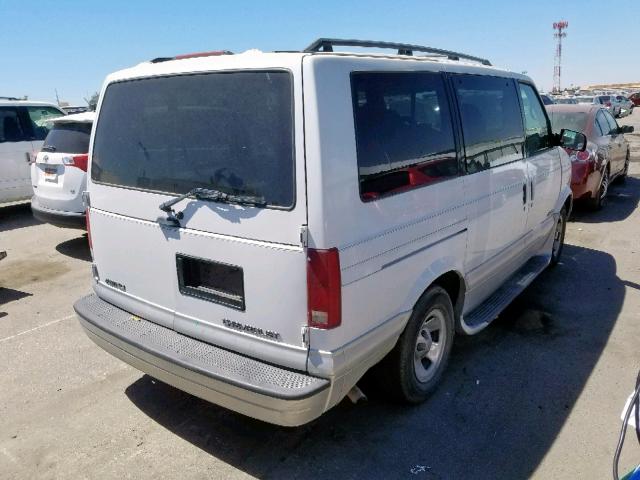 1GNDM19W41B118388 - 2001 CHEVROLET ASTRO WHITE photo 4