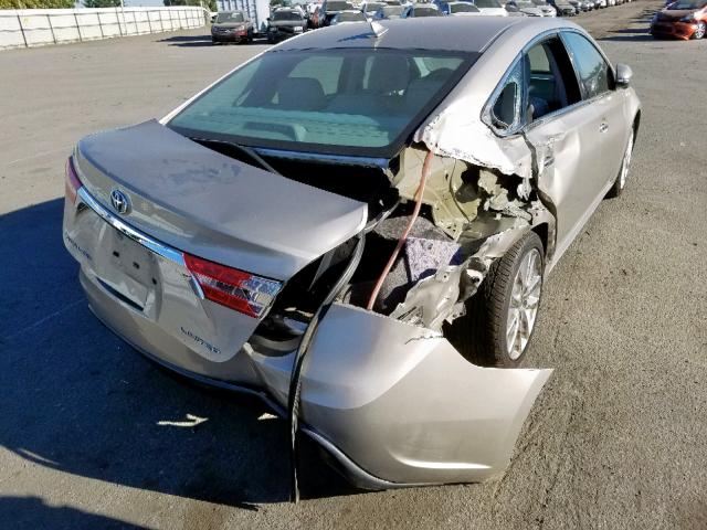 4T1BK1EB3DU001236 - 2013 TOYOTA AVALON BAS SILVER photo 4