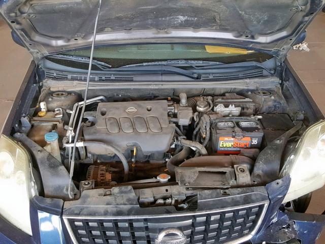 3N1AB61E48L694768 - 2008 NISSAN SENTRA 2.0 BLUE photo 7