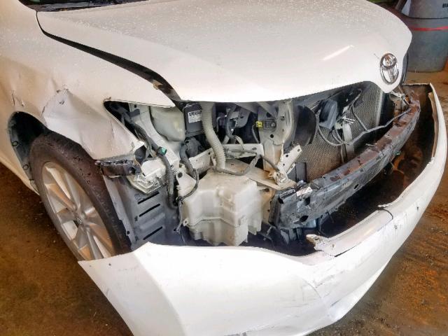 4T3BE11A69U004893 - 2009 TOYOTA VENZA WHITE photo 9