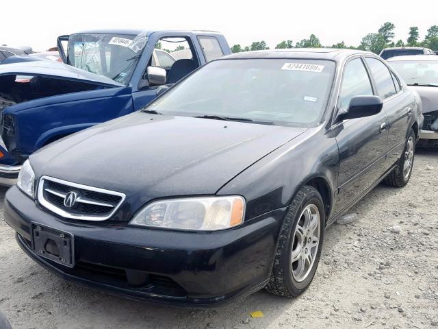 19UUA5669YA016602 - 2000 ACURA 3.2TL BLACK photo 2