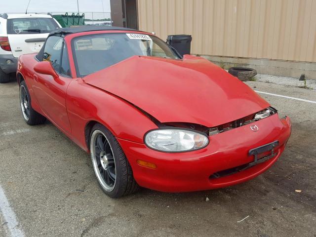 JM1NB3530X0129483 - 1999 MAZDA MX-5 MIATA RED photo 1