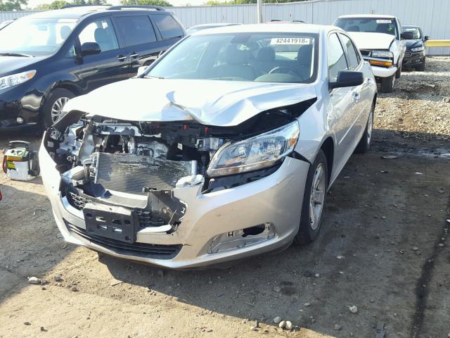 1G11B5SL0EF197008 - 2014 CHEVROLET MALIBU LS SILVER photo 2