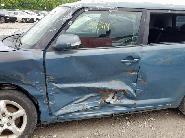 JTLKE50E191062280 - 2009 TOYOTA SCION XB Mavi foto 10