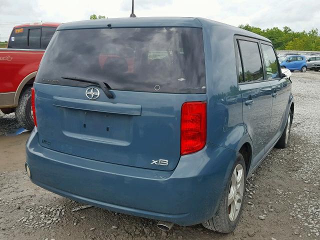 JTLKE50E191062280 - 2009 TOYOTA SCION XB Mavi foto 4