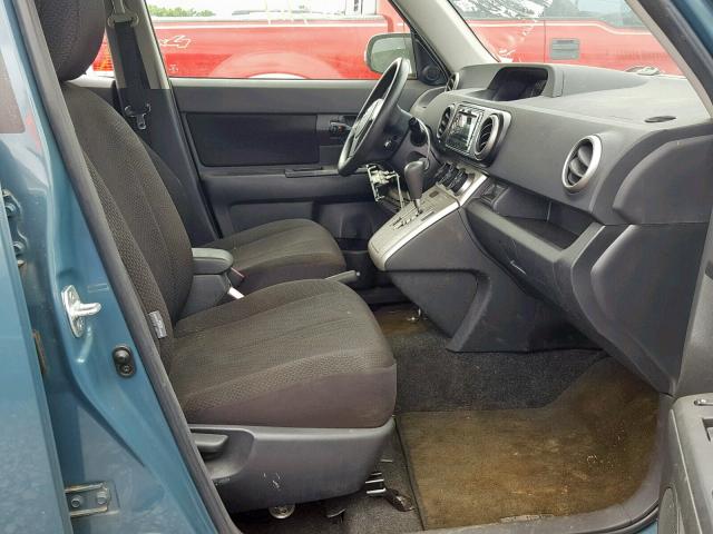 JTLKE50E191062280 - 2009 TOYOTA SCION XB Mavi foto 5