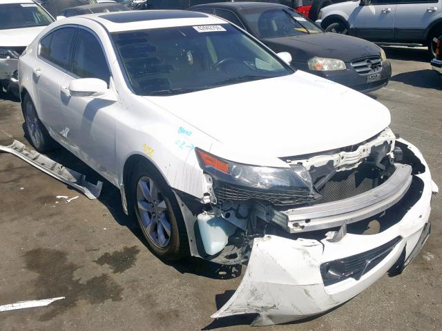 19UUA8F22DA006941 - 2013 ACURA TL WHITE photo 1