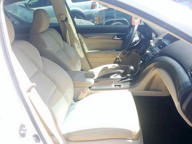 19UUA8F22DA006941 - 2013 ACURA TL WHITE photo 5