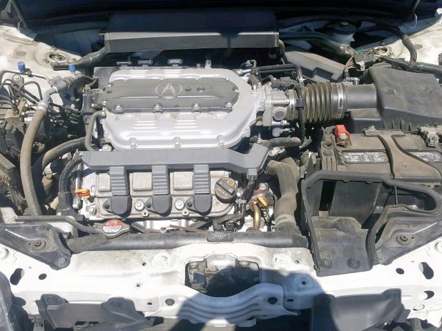 19UUA8F22DA006941 - 2013 ACURA TL WHITE photo 7