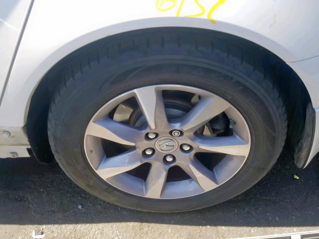 19UUA8F22DA006941 - 2013 ACURA TL WHITE photo 9