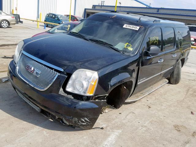 1GKFC06219R202157 - 2009 GMC YUKON XL D BLACK photo 2