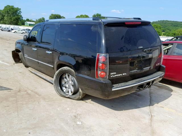 1GKFC06219R202157 - 2009 GMC YUKON XL D BLACK photo 3