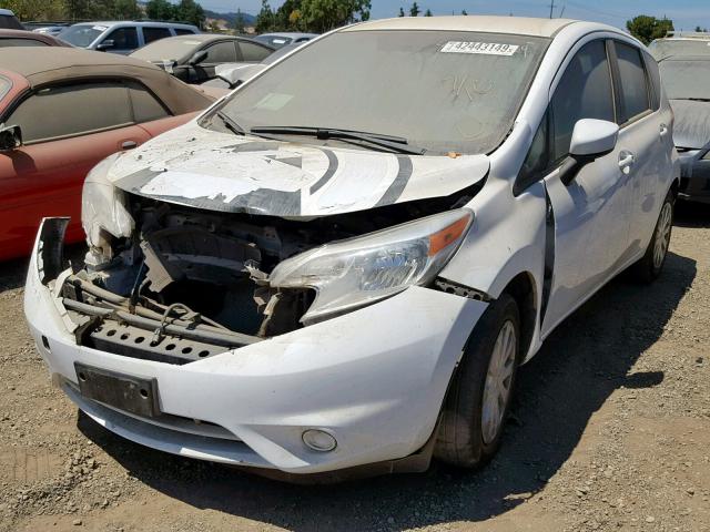 3N1CE2CP4GL388157 - 2016 NISSAN VERSA NOTE WHITE photo 2