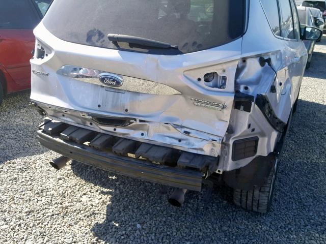 1FMCU0J94GUC91714 - 2016 FORD ESCAPE TIT SILVER photo 9