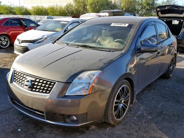 3N1AB61E97L618767 - 2007 NISSAN SENTRA 2.0 GRAY photo 2