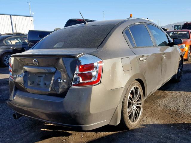 3N1AB61E97L618767 - 2007 NISSAN SENTRA 2.0 GRAY photo 4