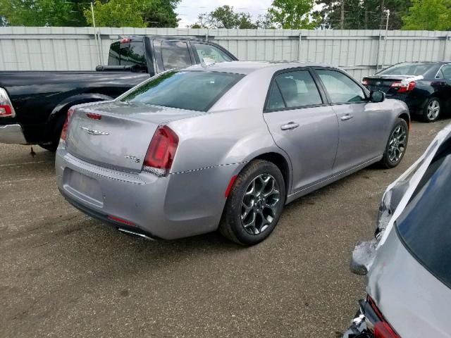 2C3CCAGG3HH534540 - 2017 CHRYSLER 300 S SILVER photo 4