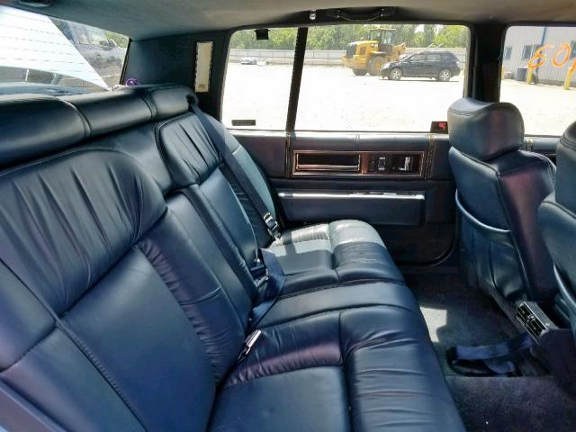 1G6CD53B2P4242841 - 1993 CADILLAC DEVILLE BLUE photo 6