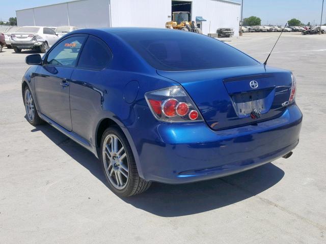 JTKDE167290275629 - 2009 TOYOTA SCION TC ლურჯი ფოტო 3