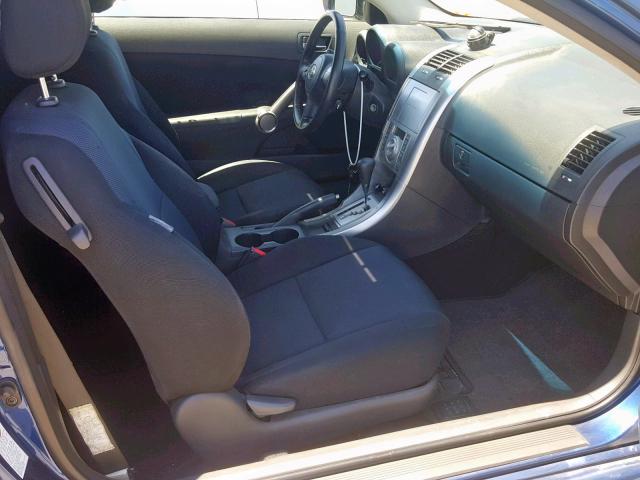 JTKDE167290275629 - 2009 TOYOTA SCION TC ლურჯი ფოტო 5