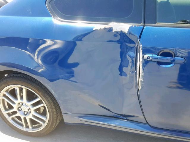 JTKDE167290275629 - 2009 TOYOTA SCION TC ლურჯი ფოტო 9